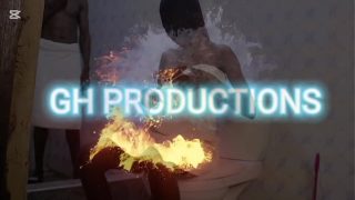Shower Time with Two horny African couple as they kiss lick and suck each other foreplay